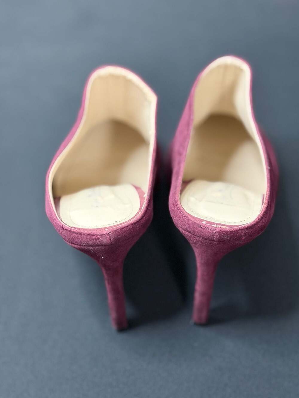 Anne Michelle STEPPUP-11 Pointed Toe Stiletto Mules - Picture 3 of 6